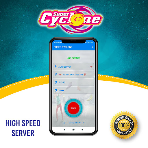 Super Cyclone Vpn Captura de tela 2