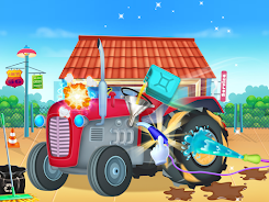 Truck wash games for boys Ekran Görüntüsü 0