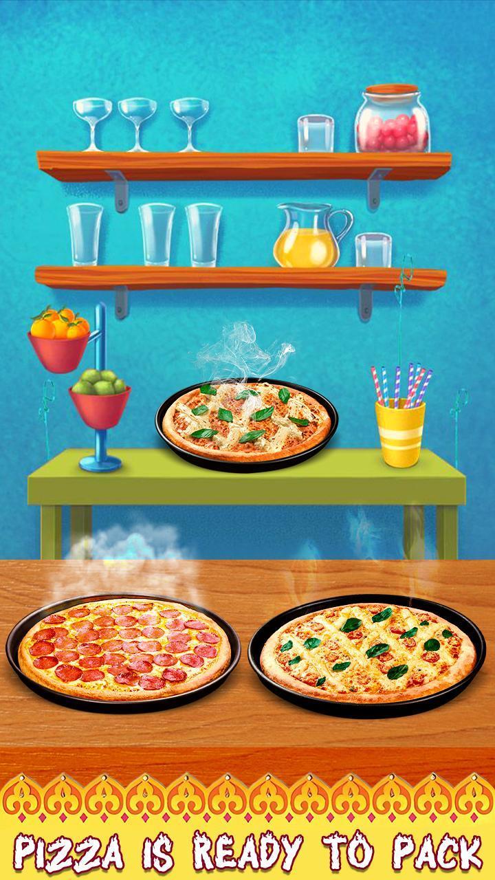 Pizza Maker Pizza Cooking Game ဖန်သားပြင်ဓာတ်ပုံ 1