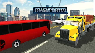 Transporter Truck Driving 3D應用截圖第0張