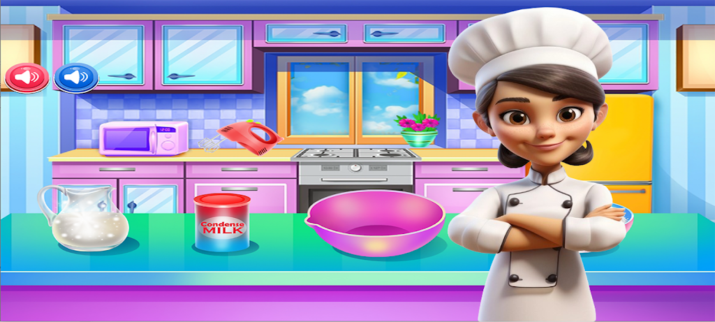 game cooking candy decoration স্ক্রিনশট 1