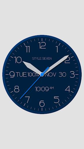 Modern Analog Clock-7 Ảnh chụp màn hình 3