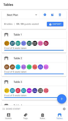 Table Tailor: Seating Planner Captura de tela 0