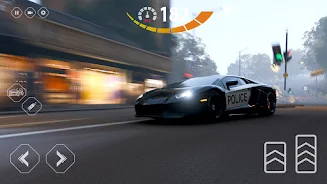 Police Car Racing Tangkapan skrin 3