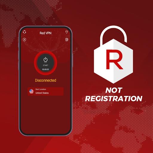 Red VPN (MOD) Ảnh chụp màn hình 0