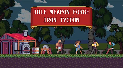 Idle Weapon Forge: Iron Tycoon Mod Скриншот 0