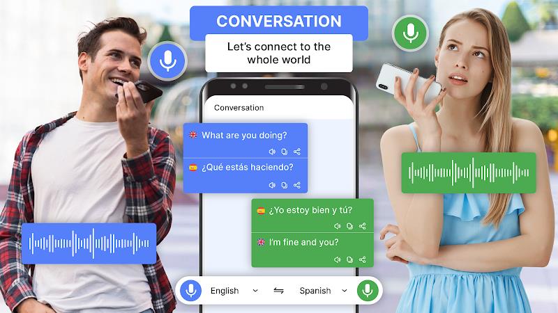 Translate Voice Translator App Captura de tela 1