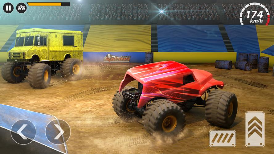US Monster Truck Games Derby Скриншот 2