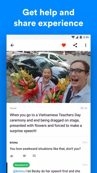 9CHAT: International Forum, Groups & Communities ဖန်သားပြင်ဓာတ်ပုံ 2