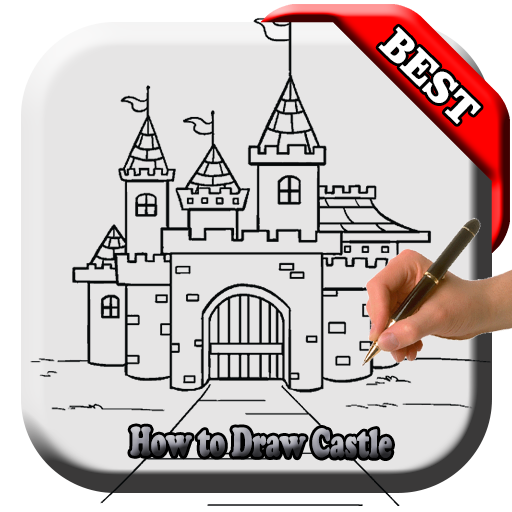 Schermata How to Draw Castle - Easy Drawing 0