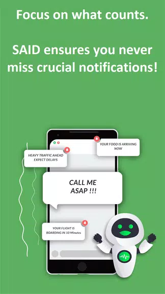 SAID - Smart Alerts Ekran Görüntüsü 2