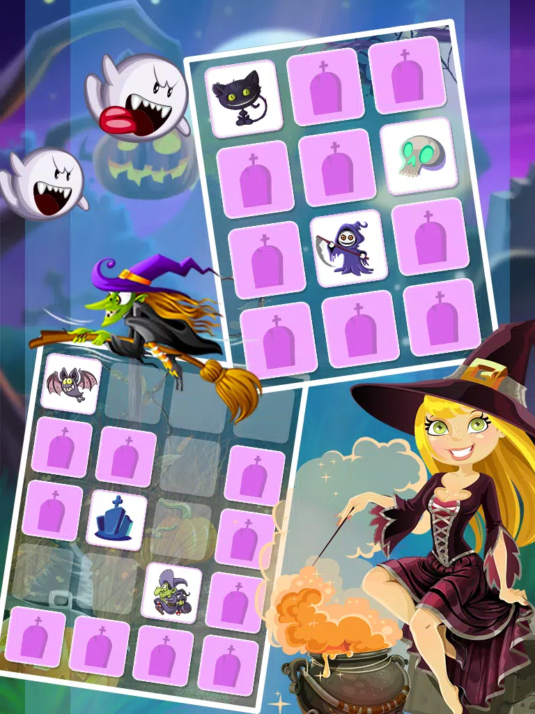 Halloween Memory Game应用截图第1张