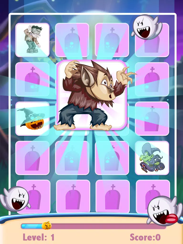Halloween Memory Game应用截图第2张