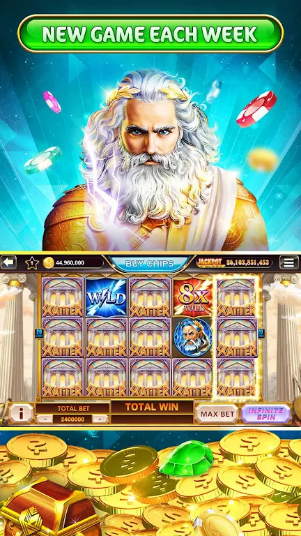 Lucky Vegas Casino: Slots Game Captura de pantalla 1