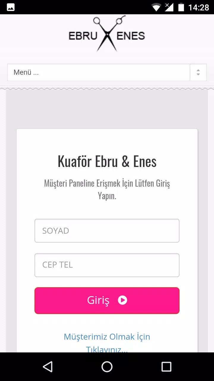 Kuaför Ebru Enes स्क्रीनशॉट 1