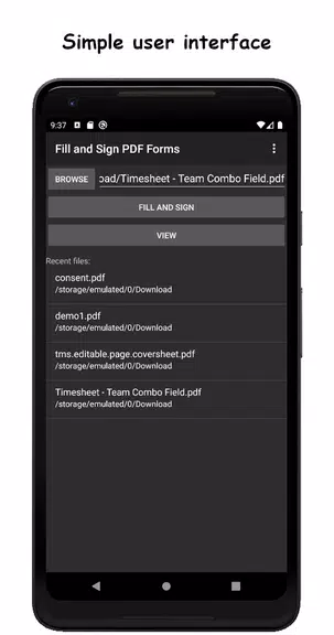 Fill and Sign PDF Forms应用截图第0张