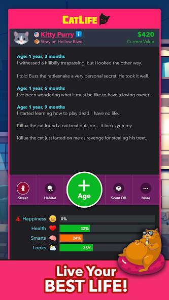 BitLife Cats - CatLife Schermafbeelding 3