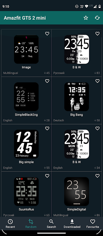 Watchfaces for Amazfit Watches Скриншот 3