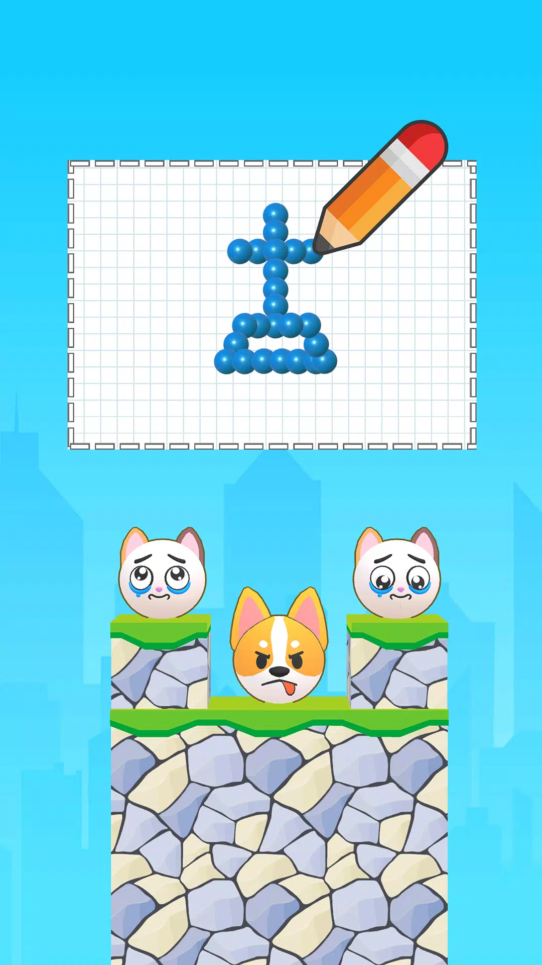 Draw Puzzle: Break The Dog Tangkapan skrin 0