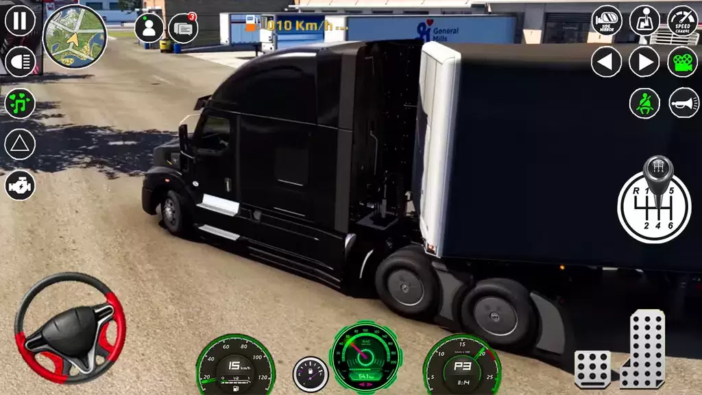 American Cargo City Driving 3D Capture d'écran 3