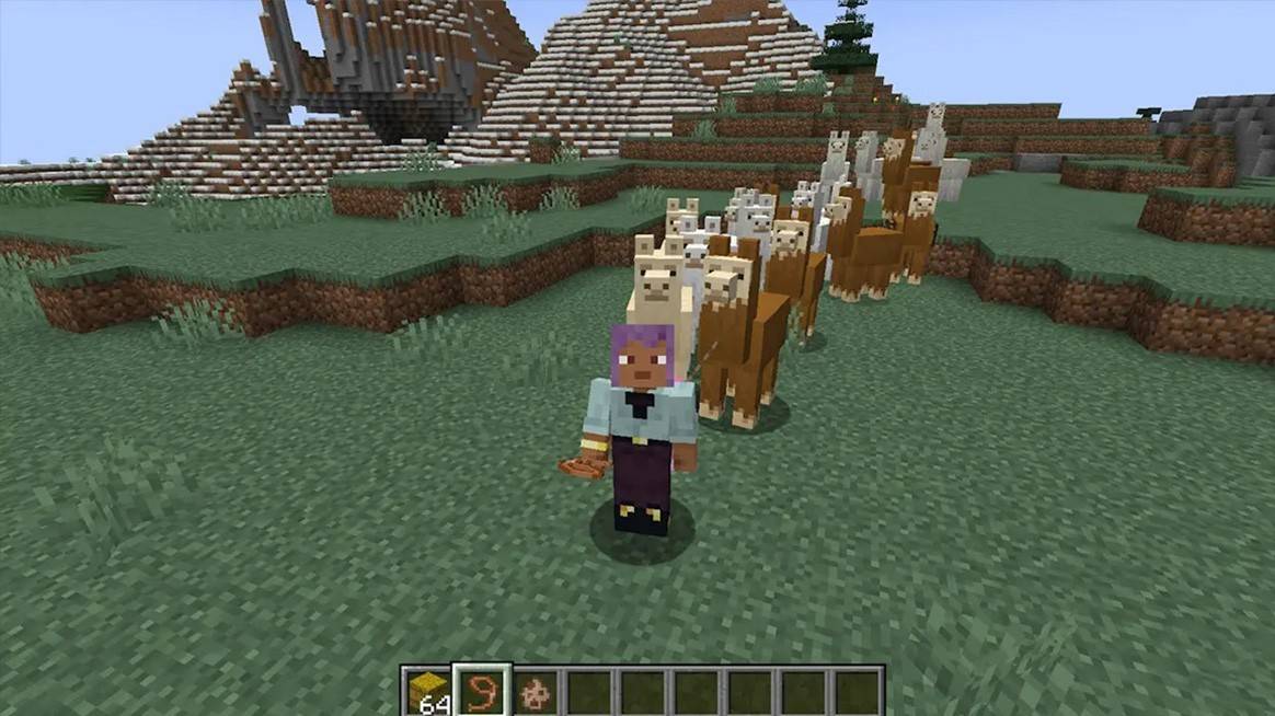 Minecraft में Llamas