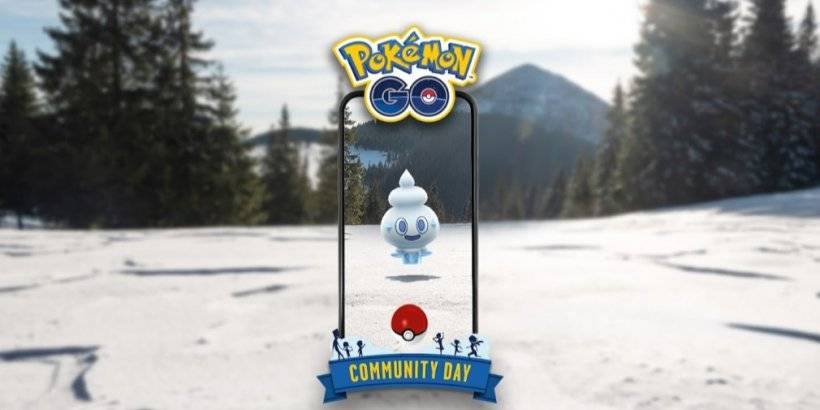 Vanillite Stars ในเดือนเมษายน 2025 Pokémon Go Community Day