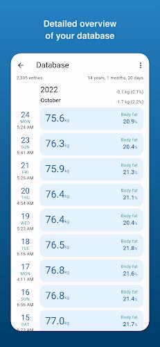 Libra Weight Manager Zrzut ekranu 2