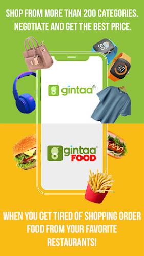 gintaa: Shop & Order Food Schermafbeelding 0