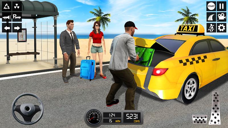 Taxi Simulator 3d Taxi Sim Zrzut ekranu 0