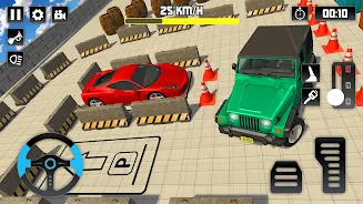 Jeep Parking Game - Prado Jeep Captura de pantalla 1