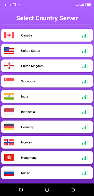 Schermata YoVPN-LITE, The Free fastest and most secured VPN 1