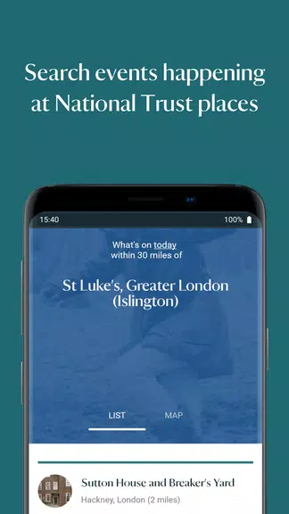 Schermata National Trust - Days Out App 3