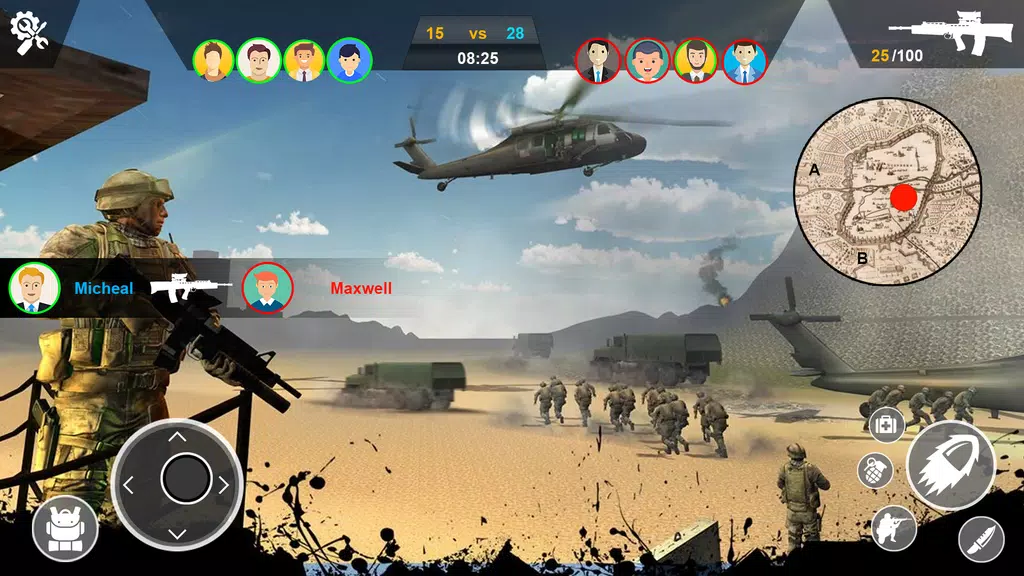Army Transport Helicopter Game स्क्रीनशॉट 1