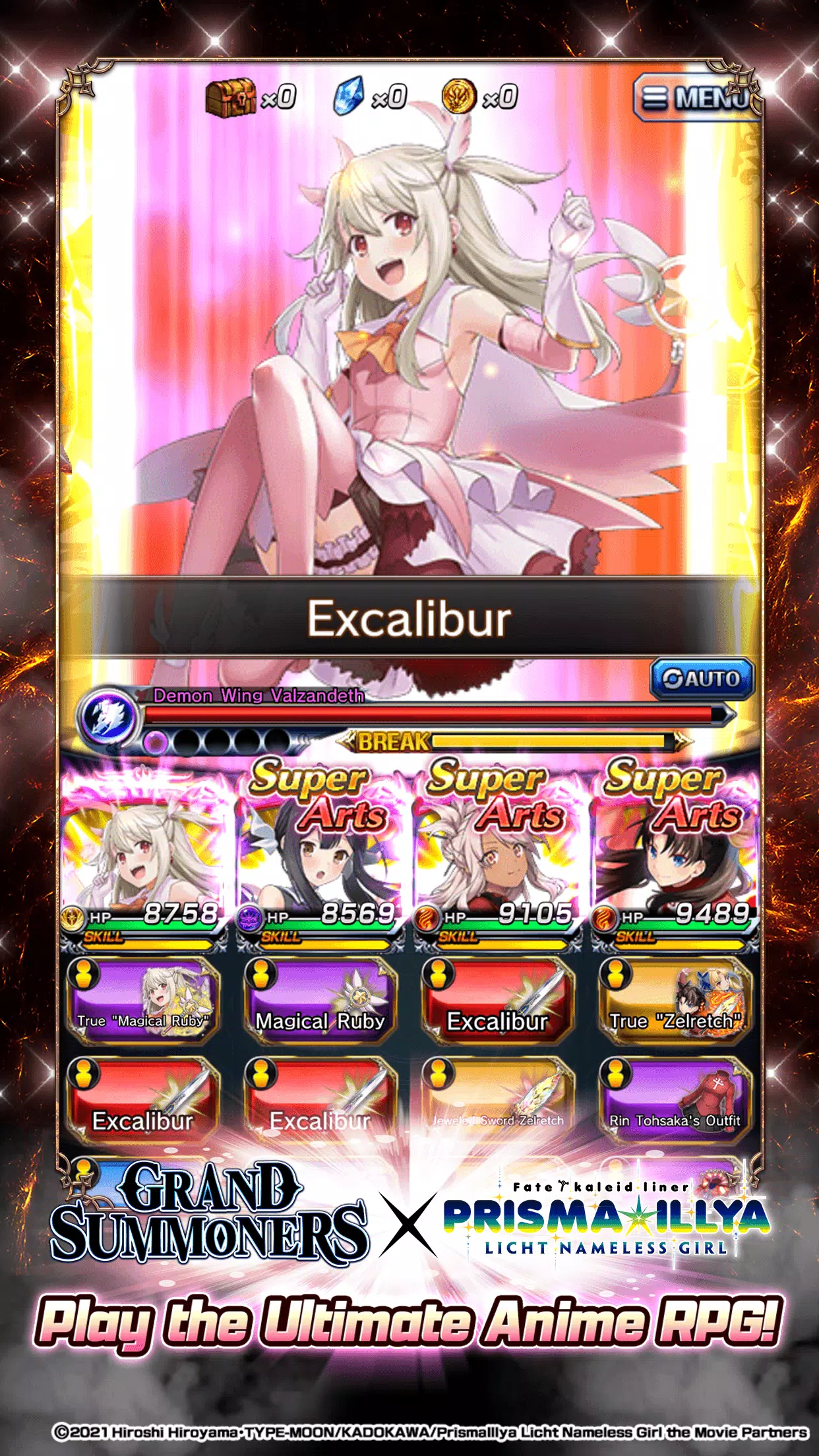 Grand Summoners - Anime RPG Captura de tela 2