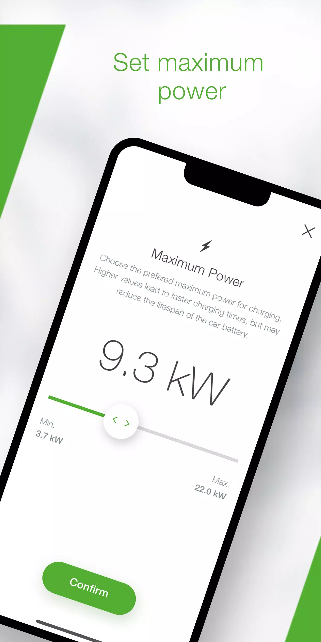 KEBA eMobility App Screenshot 2