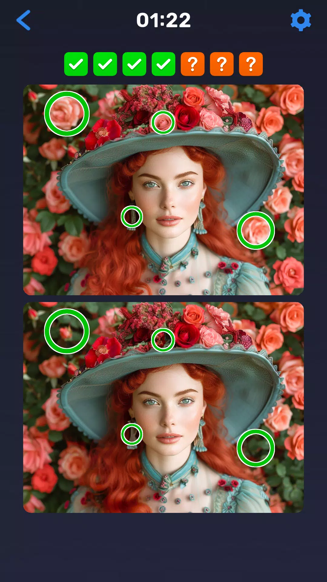 Find the Difference Eye Puzzle Скриншот 1