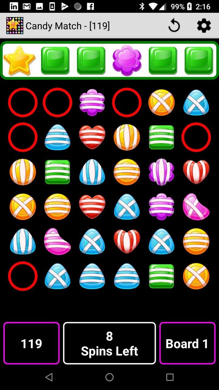 Candy Match Bingo Screenshot 2