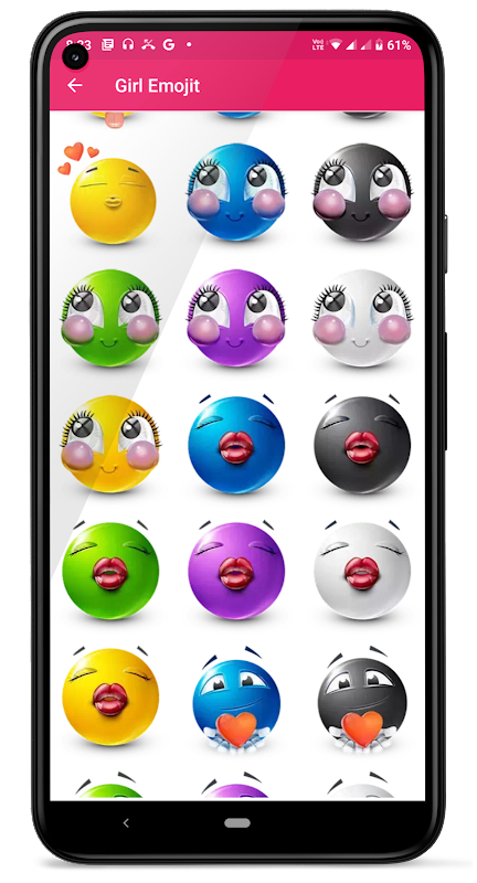 Kiss Me Love Stickers: Kiss Me Wallpaper Schermafbeelding 1