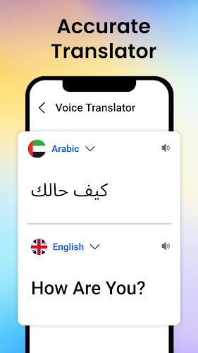 Voice translator all language Tangkapan skrin 2