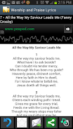 Worship and Praise Lyrics Screenshot 3