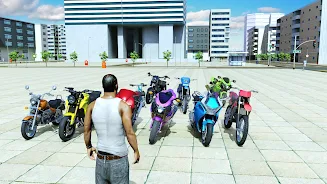 Indian Bike Driving Games 3D スクリーンショット 1