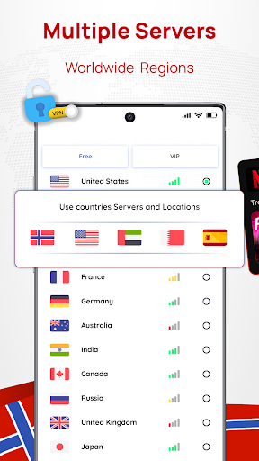 Norway VPN: Get Norway IP スクリーンショット 1