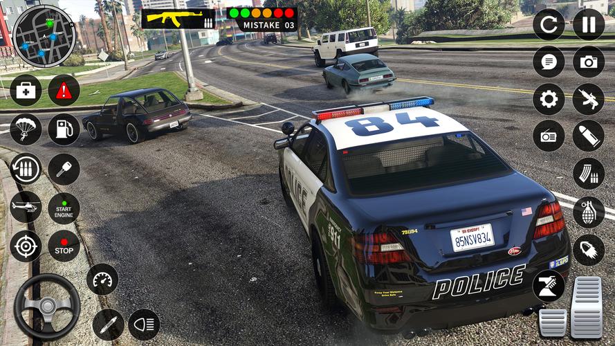 City Cop Chase Adventure ဖန်သားပြင်ဓာတ်ပုံ 0