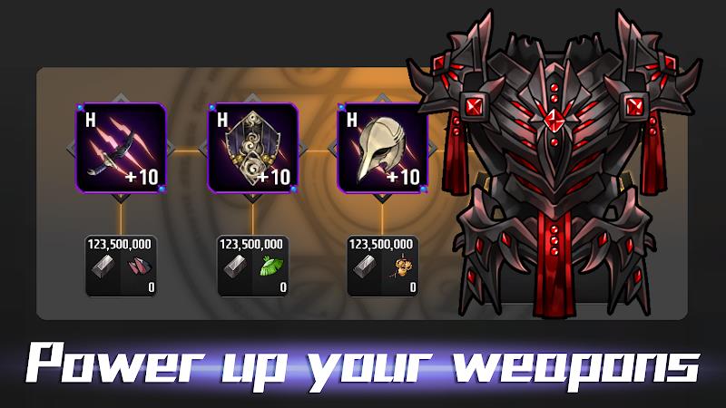 孤獨騎士 : 放置類RPG應用截圖第2張