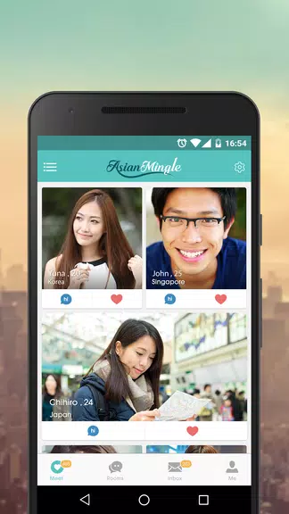 Asian Mingle: citas Asiáticas Captura de pantalla 0