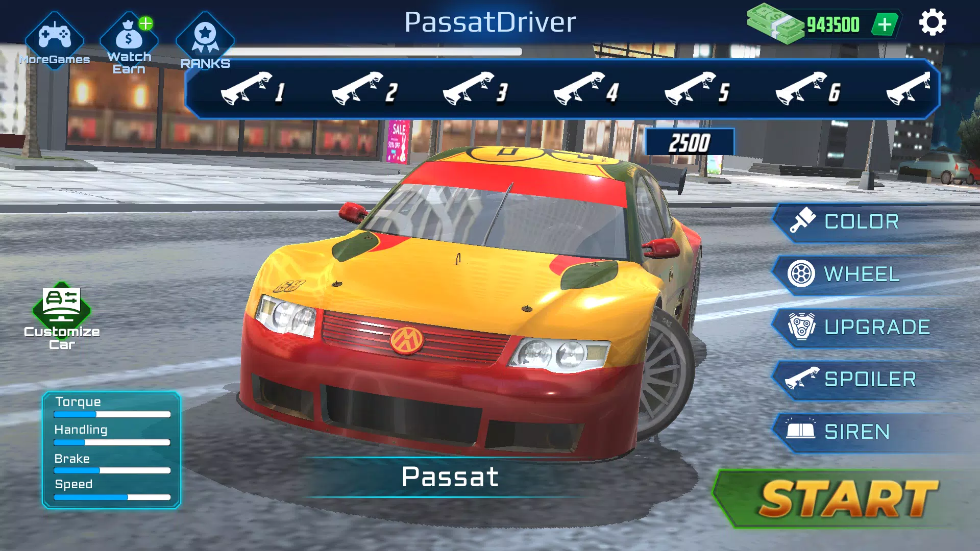 Passat High-Speed Traffic Race应用截图第3张