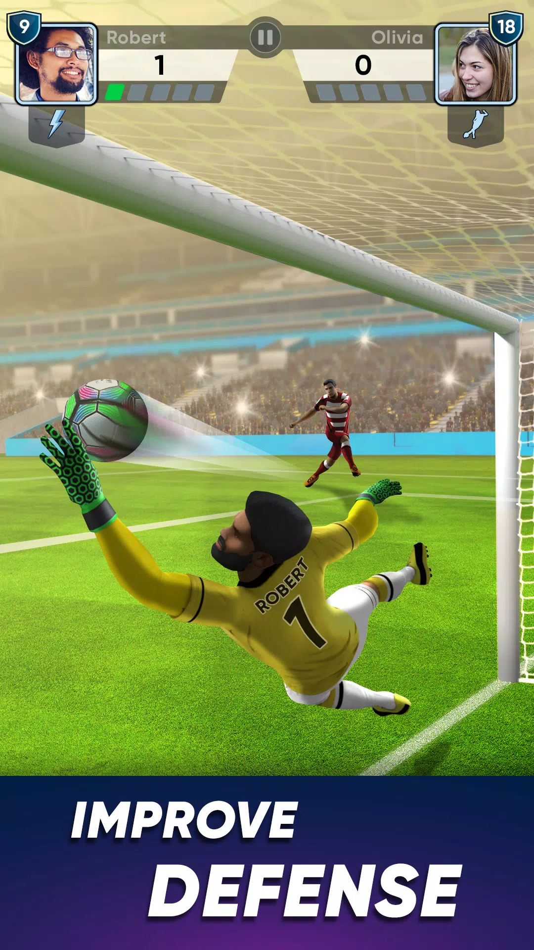 Schermata SOCCER Kicks - Stars Strike 24 3