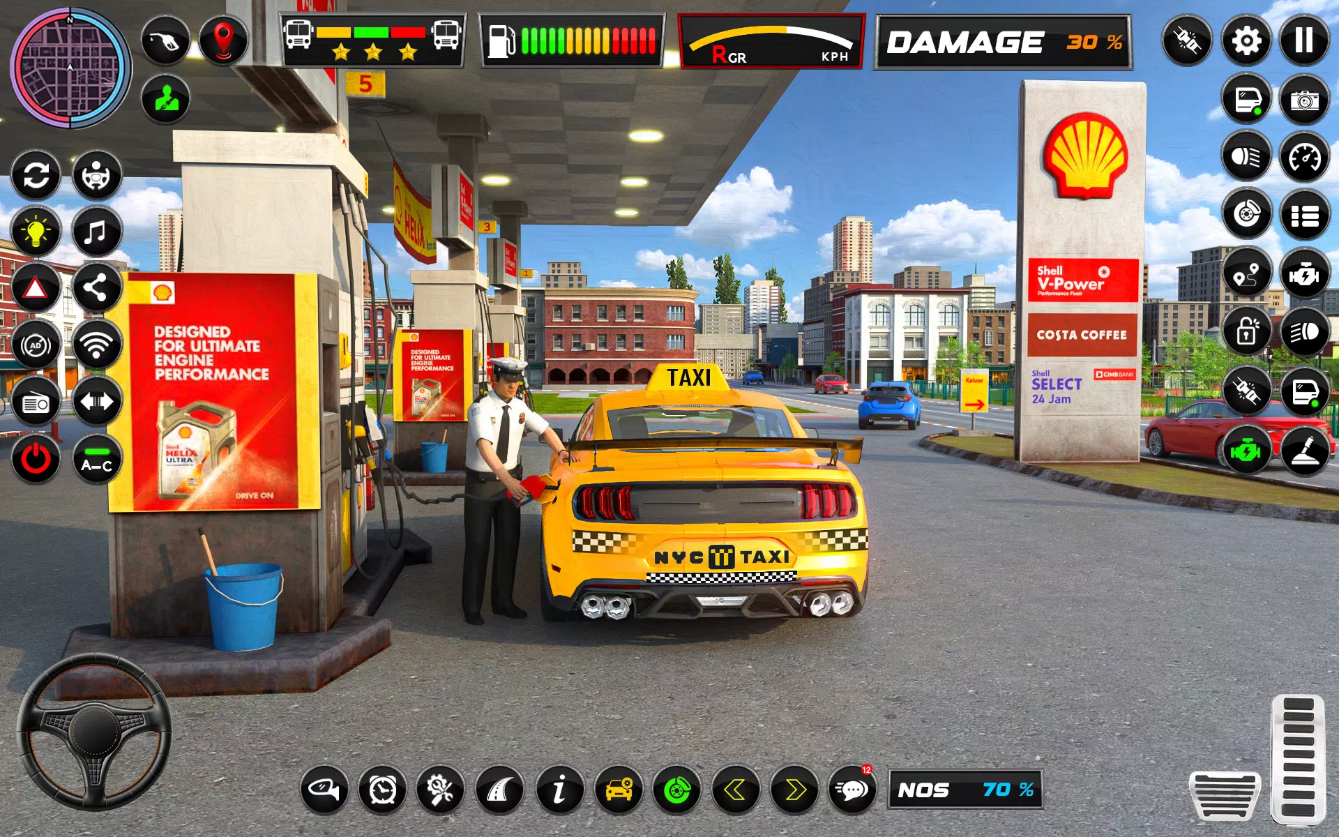 Taxi Simulator USA: City Drive स्क्रीनशॉट 3