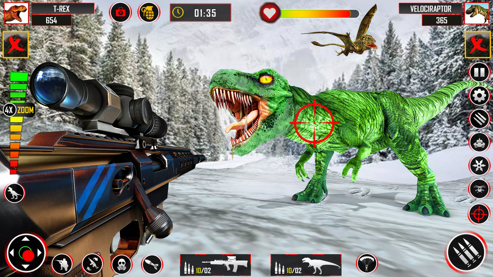 Wild Dino Hunting - Gun Games ဖန်သားပြင်ဓာတ်ပုံ 2