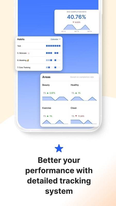 Habitify: Daily Habit Tracker Captura de pantalla 1